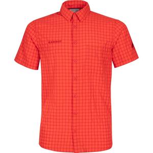 Футболка для активного отдыха "leinni" с коротким рукавом Mammut, цвет spicy