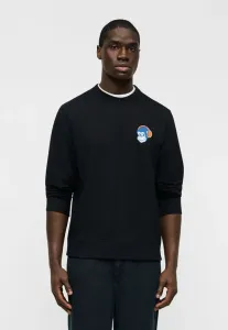 Толстовка с изображением обезьяньих наушников стандартного кроя Ps Paul Smith, Black