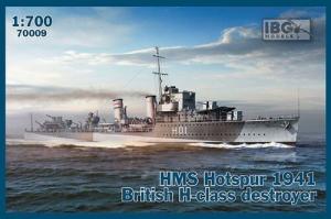 Пластиковая модель корабля Hms Hotspur британского эсминца H-класса 1941 года (Gxp-849309) IBG Models