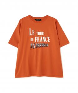 Футболка REMI RELIEF (Remi Relief), изготовленная, окрашенная, размер BIG T (Франция) 25 B'2Nd, цвет Red