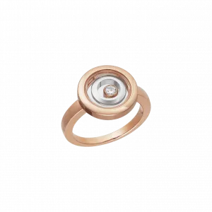 Кольцо Chopard Happy Spirit - Кольцо, розовое золото, белое золото, бриллиант