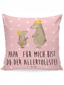 Подушка Mr. & Mrs. Panda, цвет rot pastell