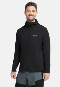 Флисовая куртка litestride fz m Jack Wolfskin, Black