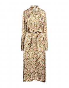 Макси платье Golden Goose, бледно-розовый