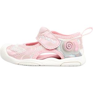 Dr.Kong Противоскользящие износостойкие низкие детские ботинки Pink/Beige для малышей