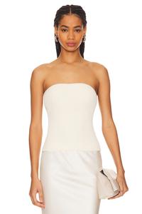 Топ-Труба из трикотажного материала melora Lpa, белый