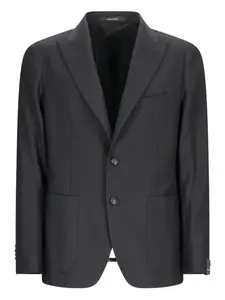 Блейзер с узором «елочка» TAGLIATORE, серый