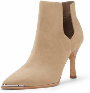 Женские ботинки Vince Camuto Frendin с острым носком и вырезами в стиле Челси, Tortilla