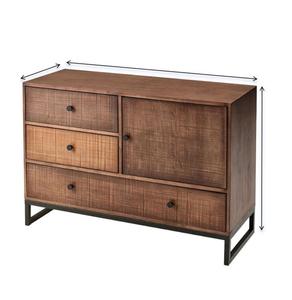 Yu Senyi Комод из массива дерева в американском стиле для спальни или гостиной, 5 ящиков, настенный, доступны нестандартные размеры