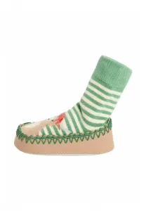 Тапочки стандартного размера Jojo Maman Bébé, Green Highland Cow