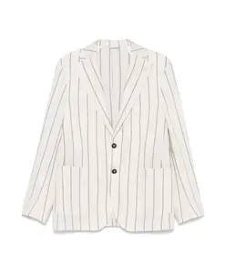 Белая куртка с застежкой на пуговицы спереди. Manuel Ritz, белый