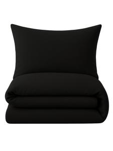 Cats Collection Постельное белье из хлопчатобумажной фланели черного цвета