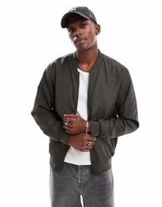 Куртка-бомбер Brave Soul цвета хаки