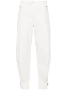 Брюки с карманами Alexander Mcqueen, белый