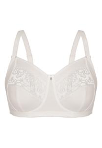 Бюстгальтер sassa T-shirt Bra FAMOUS EMBROIDERY, кремовый