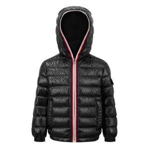 Пуховик для детей 3-7 лет Moncler, черный