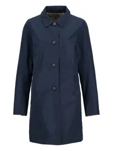 Двусторонний плащ Babbity с клетчатой подкладкой Barbour, синий