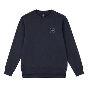 Свитер с логотипом пуловер свитшот New Balance, синий