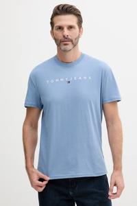 Хлопковая футболка Tommy Jeans, синий