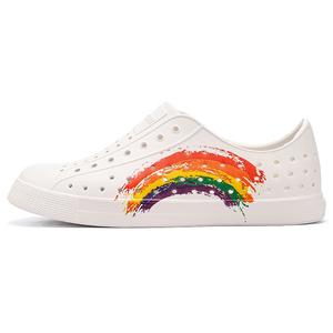 CRAZY ATIV Клоги унисекс разноцветные радужные, цвет Multicolor Rainbow