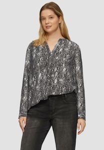Блуза s.Oliver Blouse, Dunkelgrau/Grey