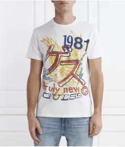 Футболка regular fit Guess Jeans, белый