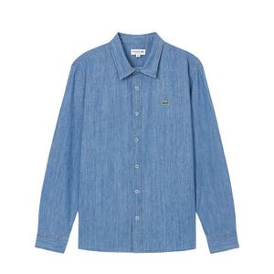 Джинсовая рубашка LACOSTE, синий
