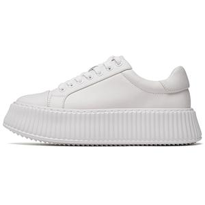 Anthony Miles Водонепроницаемые износостойкие низкие скейтерские кроссовки для женщин с эффектом увеличения роста Ecru, цвет Ecru