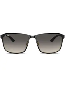 Солнцезащитные очки в прямоугольной оправе Ray-Ban, черный