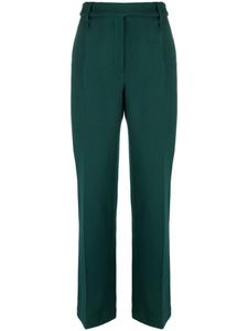 Alexandre Vauthier широкие брюки в ломаную клетку, зеленый