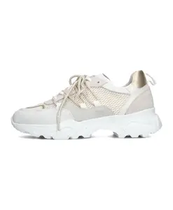 Белые кожаные кроссовки Alicia 402-b Omoda, белый