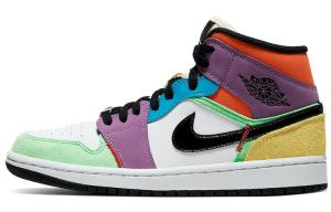 Кроссовки Jordan 1 Mid SE Multi-Color Women's