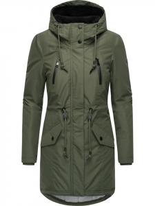 Пуховик ragwear Elsien, цвет dark olive