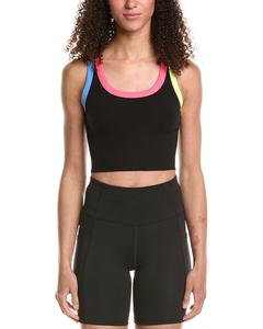 KatieJnyc Livi Ребристый укороченный топ, мультиколор