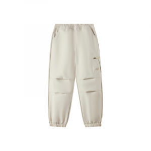 Детские карго штаны New Balance, светло-бежевый