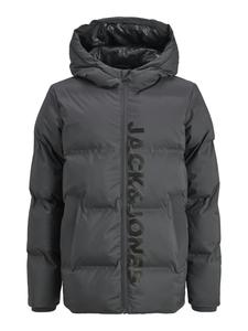 JACK & JONES Зимняя куртка 'JJKAITO PUFFER' в сером цвете