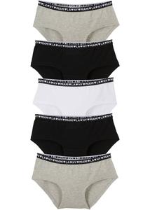 Трусики для девочек (5 шт) Bpc Bonprix Collection, черный