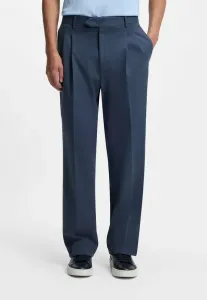 Брюки из патина Boss, Open Blue Eight