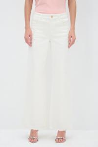 Расклешенные джинсы WIDE adL, белый