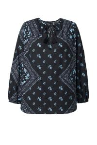 Ulla Popken Туника в черном цвете