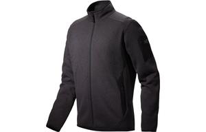 Arcteryx Кианит Скрытый Кардиган Мужской, Black Gray II/Black Heather II