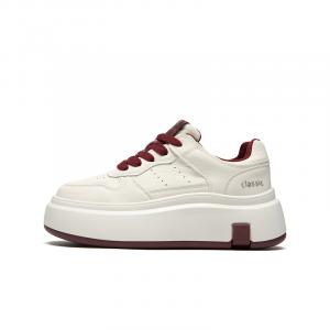 Прочные дышащие женские низкие кеды повседневные белые ZHR, бежево-черные