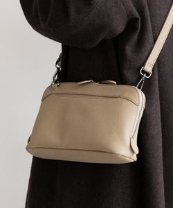 Сумка через плечо из натуральной кожи с длинным кошельком Aroco, цвет Gray Beige