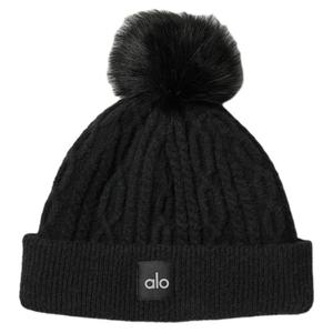 Alo Yoga Вязаная шапка-бини Unisex Black