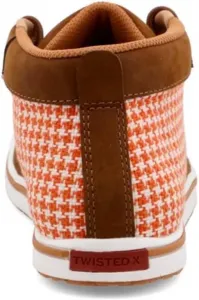 Женские повседневные туфли Twisted X Kicks с мыском-мокасином, оранжевый