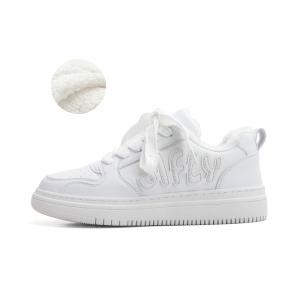 Кроссовки Jifffly Skateboarding Shoes Unisex Low-top, цвет Fleece-lined