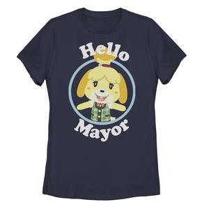 Футболка Animal Crossing Isabelle Hello Mayor для юниоров Licensed Character