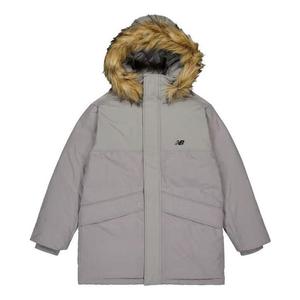 Пальто New Balance Warm Hooded Coat 'Grey'