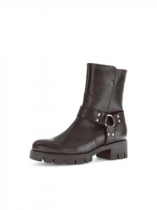 Байкерские ботинки коричневого цвета Gabor