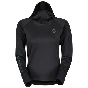 Велосипедный трикотаж Scott Hoody Trail Storm L/S, черный